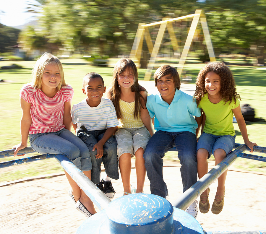 bigstock-Group-Of-Children-Riding-On-Ro-13915781